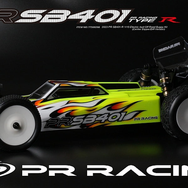 2023 PR SB401-R 1/10TH ELECTRIC 4WD OFF ROAD BUGGY KIT (CENTER SLIPPER/DIFF VERSION)