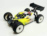 A2.1 Tactic body (clear) w/ front scoop for Mugen MBX8 nitro buggy  BACKORDER ONLY 7-14 days to ship